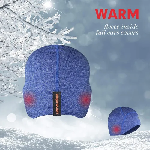 Miniatura 31 de EMPIRELION Casco térmico para niños, diseño de calavera, ligero, para deportes juveniles, para correr, para niños, niñas y niños