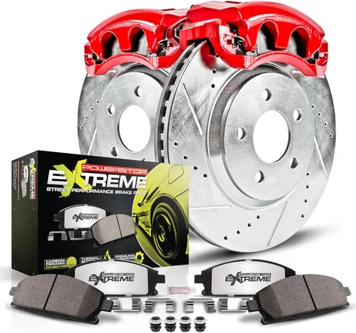 Power Stop KC1239A-26 Kit de freno delantero Z26 Street Warrior Honda para Honda Accord 1998-2002 [específico del modelo]