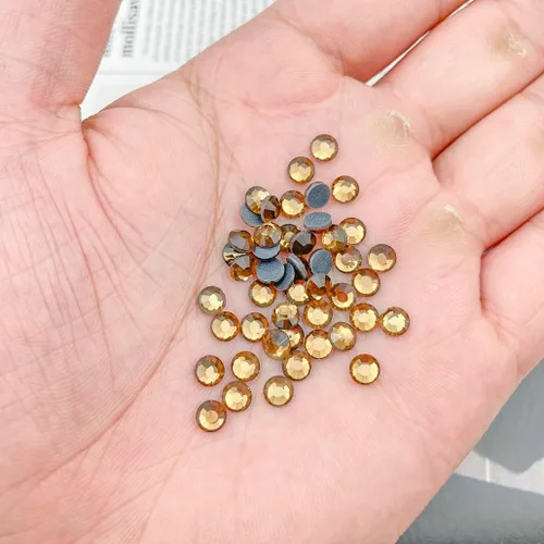 Miniatura 4 de 1000 diamantes de imitación termoadhesivos a granel, diamantes de imitación AB transparentes para manualidades, ropa, decoración de bricolaje, SS20