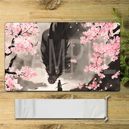 Miniatura 15 de Fantasy Black Lotus TCG - Tapete de juego de 24 x 14 pulgadas, tapete de juego para MTG DTCG CCG RPG Trading Card Game Mats superficie lisa juego