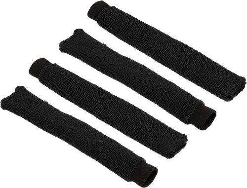 PATIKIL Cotton Feeling Badminton Towel Grip Nylon Tennis Racket Overgrip Racquet Grip Hand Glue Anti-Skid Sweatband for Golf Bike Handle Negro