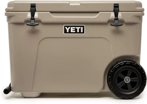 YETI Tundra Haul - Enfriador portátil con ruedas Canela
