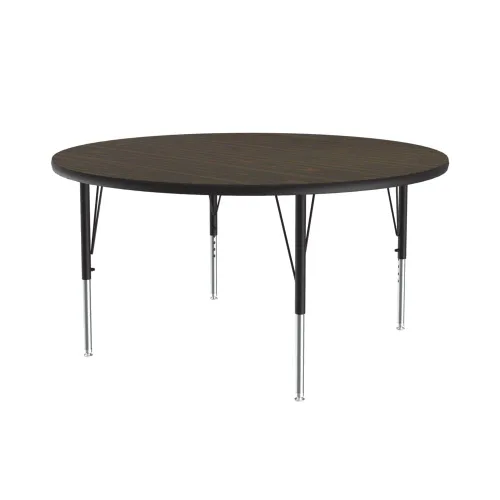 Miniatura 8 de Correll Mesa de Actividades Rectangular para Aula de 24"x36", Altura Ajustable (19"-29"), Granito Negro Laminado Térmico Fusionado Duradero
