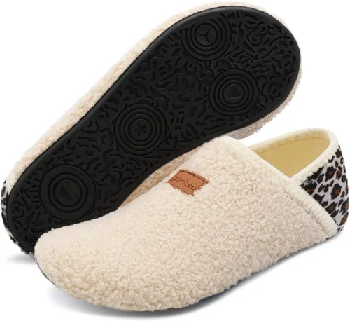 Miniatura 2 de Scurtain Pantuflas unisex con suela de goma para adultos