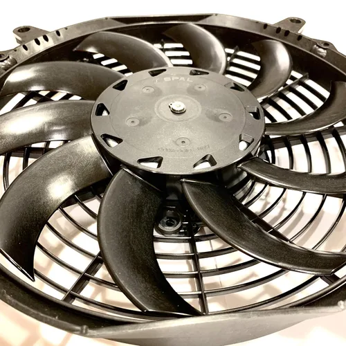 Miniatura 3 de SPAL 30102803 16 "ventilador extractor 12 voltios de alto rendimiento hoja curvada 1953 cfm VA33-AP91/LL-65A