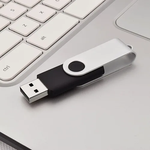 Miniatura 3 de JUANWE Unidad flash USB de 2 GB, paquete de 10 unidades, unidades de pulgar 2.0 con carcasa giratoria de 360°, memorias USB para almacenamiento