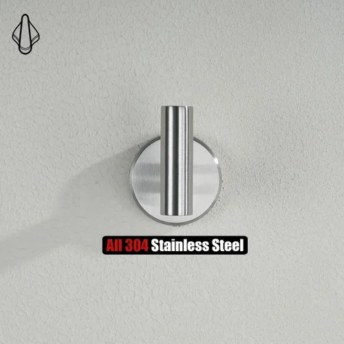 Miniatura 6 de JQK BAS105-BN - Juego de accesorios de baño de 5 piezas, accesorios de baño con acabado cepillado, incluye barra de toalla de 24 pulgadas, barra
