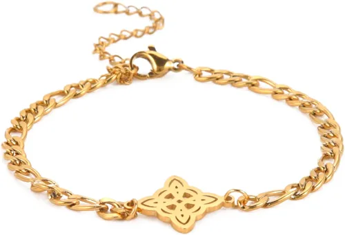 Miniatura 38 de Pulsera de nudo de bruja, nudo celta, símbolo de Wicca pagana, nudo mágico, pulsera de joyería de brujería, pulsera de acero inoxidable ajustable