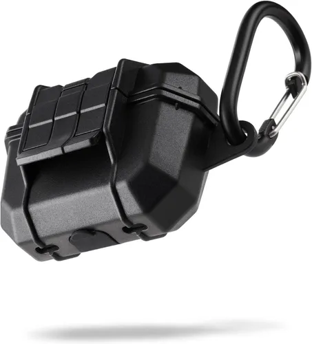 Pelican Marine Series - Funda para AirPods Pro 2 / AirPods Pro con llavero [compatible con carga inalámbrica] [protección de grado MIL] Funda