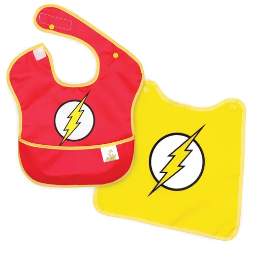 Miniatura 8 de Baberos Bumkins para Niña o Niño, SuperBib para Bebé y Niño Pequeño de 6-24 Meses, Imprescindible para Comer, Alimentar, Suministros de Destete LED