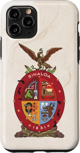 Miniatura 26 de iPhone 13 Pro Max Bandera de Sinaloa y fondo elegante - Funda Sinaloense Pride
