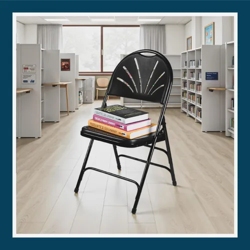 Miniatura 11 de OEF Furnishings OEF1100 Series - Sillas plegables de plástico de alta resistencia, sillas comerciales para eventos con soporte triple y capacidad
