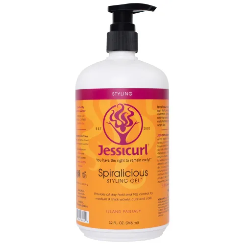 Miniatura 9 de Jessicurl, Spiralicious Gel, Lavanda Cítrica, 8 onzas líquidas, gel definidor de rizos para cabello rizado y control del encrespamiento, para todo