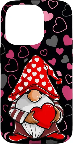 Miniatura 17 de Cute Gnome Valentine Heart Pattern Cozy Love Design Case for iPhone 17