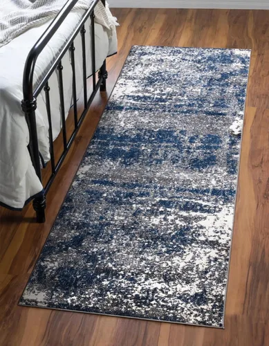 Miniatura 4 de Keen Home Design Alfombras de pasillo - 2x8 que no se deshilacha, alfombra de pasillo abstracta para cocina, sala de estar, dormitorio, comedor