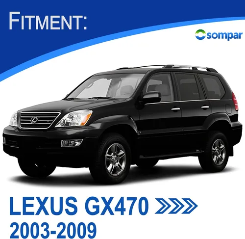Miniatura 2 de Osompar Manija de asistencia para puerta trasera interior con enchufe de clip (gris claro) compatible con Lexus GX470 2003 2004 2005 2006 2007 2008