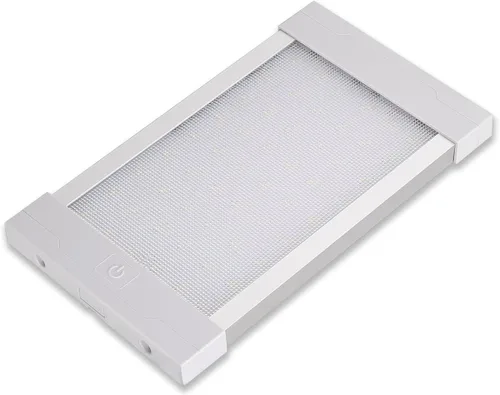 Raycharm Lámpara LED interior para caravana y barco marino debajo del gabinete de 10.2 x 5.9 pulgadas, haz blanco frío de 6000 K incluso difusa,