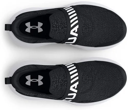 Miniatura 3 de Under Armour Tenis unisex para correr preescolar Surge 3 sin cordones para niños