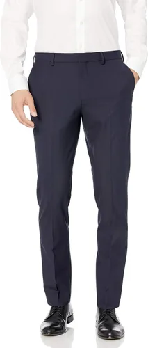 Tienda Essentials Pantalón de vestir elástico para hombre ajustado y sin arrugas