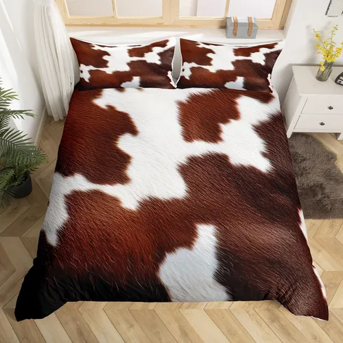 Miniatura 37 de Erosebridal Juego de ropa de cama de pingüinos, funda de edredón de animales antárticos para niños y niñas, funda de edredón estilo caricatura