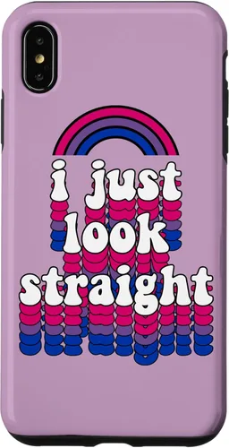 Miniatura 11 de I Just Look Straight Bisexual Rainbow Bisexual Pride Flag Case for iPhone 17