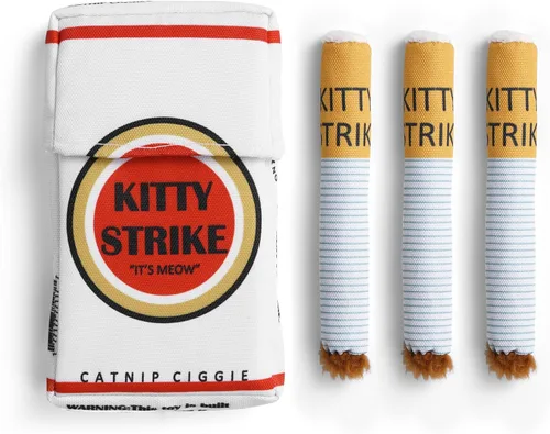 Miniatura 12 de Nocciola Paquete de 3 juguetes de hierba gatera para gatos, divertidos juguetes para gatos rellenos con hierba gatera orgánica 100% pura, juguetes