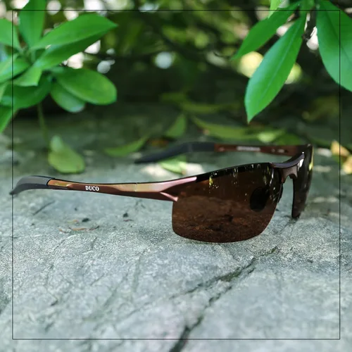 Miniatura 5 de Duco - Gafas de sol deportivas polarizadas para hombre con protección UV 8177s