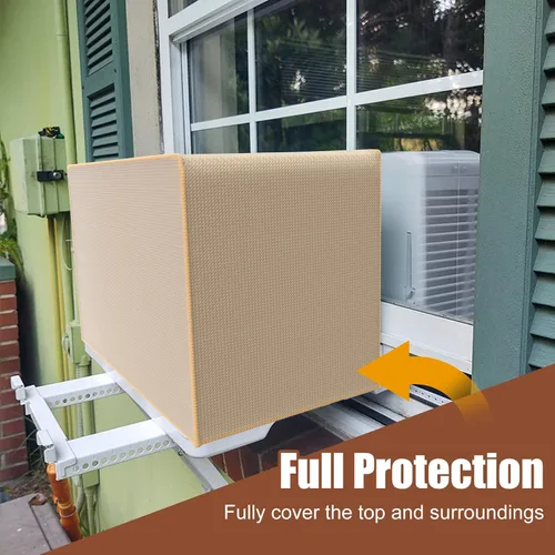 Miniatura 8 de BJADE'S Cubierta de aire acondicionado para ventana compatible con la unidad de aire acondicionado de ventana en forma de U Midea, resistente