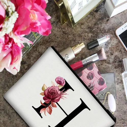 Miniatura 4 de Vavabox A-Z Bolsa de Maquillaje Personalizada, Regalos de Cumpleaños para Mujeres y Mamá, Regalos para la Mejor Amiga, Bolsa de Cosméticos