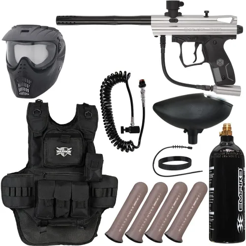 Miniatura 4 de Action Village Kingman Spyder Victor - Kit de pistola de paintball pesada