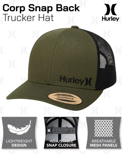 Miniatura 2 de Hurley Gorra para hombre - Sombrero de camionero Corp Snap Back