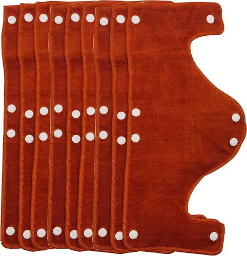 Miniatura 41 de Banda para el sudor para sombrero duro grande de color gris oscuro, forro de sombrero duro reutilizable y lavable de terry de algodón, se ajusta