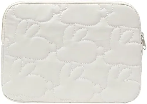 Linda bolsa de transporte para laptop Y2K Preppy para laptop, funda Indie Alt Cottagecore, fundas protectoras para tableta (blanco, 13 pulgadas)