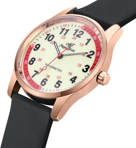 Miniatura 2 de oyeaho Reloj de enfermera para enfermeras, médicos, profesionales médicos, estudiantes, hombres, mujeres, unisex, fácil de leer, esfera luminosa