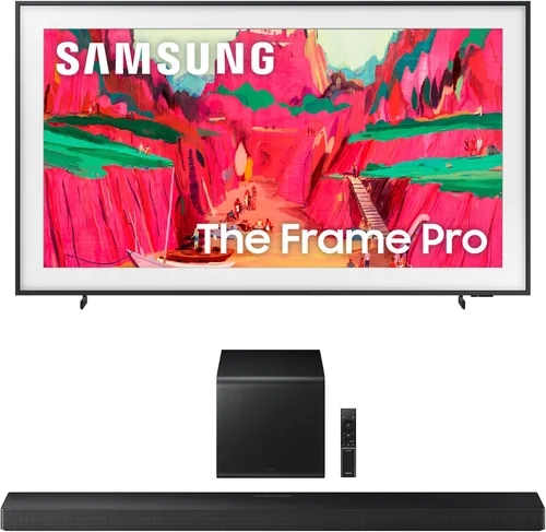 Miniatura 14 de Samsung QN65LS03FWFXZA 65 Inch The Frame Wireless 4K Neo QLED TV with a HW-B630F B-Series Soundbar 3.1 Ch and Subwoofer with Dolby Audio (2025)