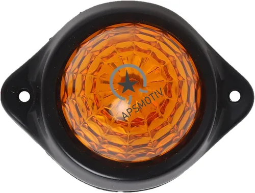 Miniatura 8 de Paquete de 10 luces LED para semirremolques para semirremolques, 12 V, impermeable, luces de pollo ámbar para semircamiones, carga carga, luces