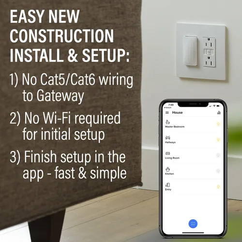 Miniatura 7 de Legrand Radiant WNRH1LA - Puerta de enlace inteligente con Netatmo, compatible con Alexa, Google Assistant y Apple HomeKit, almendra clara (1 unidad)