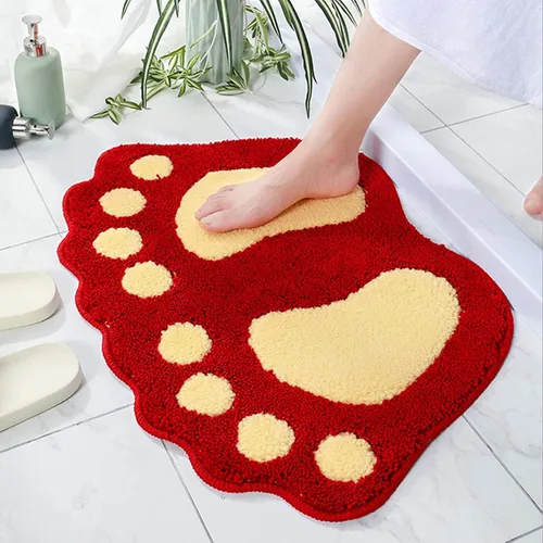 Miniatura 13 de Alfombras de baño, absorbentes de agua, antideslizantes, para usar en el baño, ducha, habitación, etc. Tapete de baño de microfibra suave, lavable a