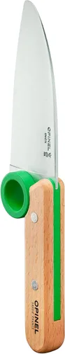 Miniatura 7 de OPINEL Le Petit Chef - Juego completo de cocina de 3 piezas, cuchillo de chef con punta redondeada, protector de dedos, pelador, para niños