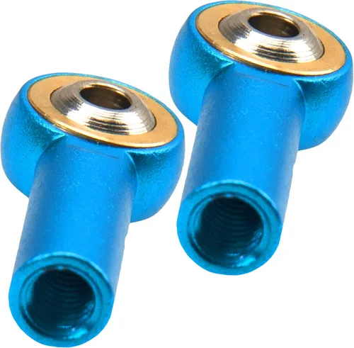 Miniatura 3 de Paquete de 12 soportes de aluminio Vgoohobby M4 para barra de acoplamiento, rótula CW 1.024 in, compatible con Axial Redcat HPI Traxxas HSP 1/10 RC