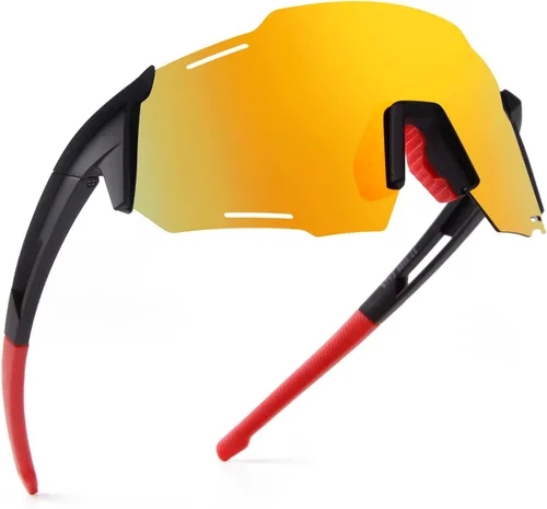 Miniatura 9 de KFPH Polarized Sports Sunglasses for Men Women Cycling Driving Fishing Mountain Bike Sun Glasses UV400 Protection Negro/Azul