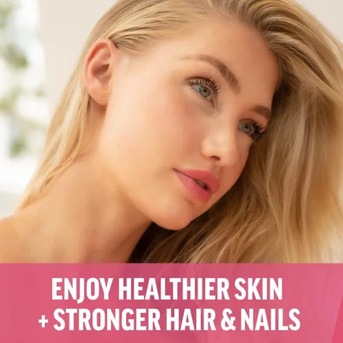 Miniatura 7 de Force Factor Superalimentos potenciadores de colágeno con biotina, ácido hialurónico, bambú y vitaminas para el cabello, la piel y las uñas