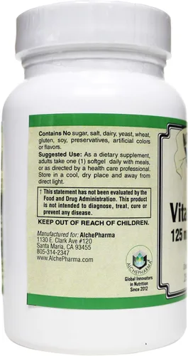 Miniatura 3 de Vitamina D-3 125 mcg (5,000 UI) de lanolina en una base de aceite de cártamo - 250 geles blandos