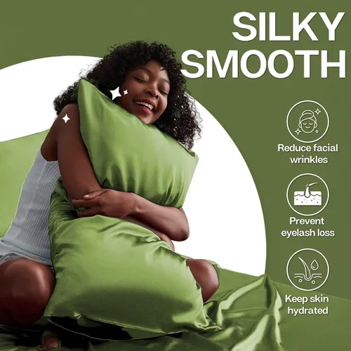 Miniatura 4 de MR&HM - Funda de almohada de satén