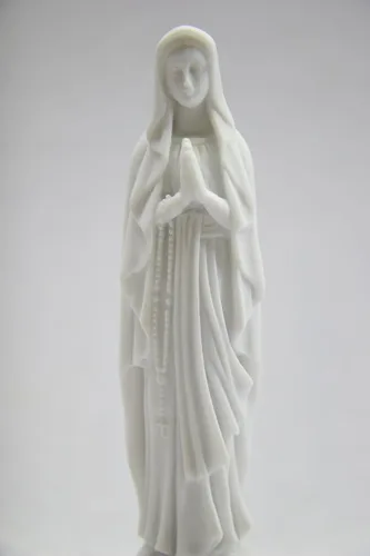 Miniatura 2 de Vittoria Collection Estatua italiana de Nuestra Señora de Lourdes Virgen María Bendita Madre Estatua de Regalo Italiano Hecho en Italia 6 pulgadas