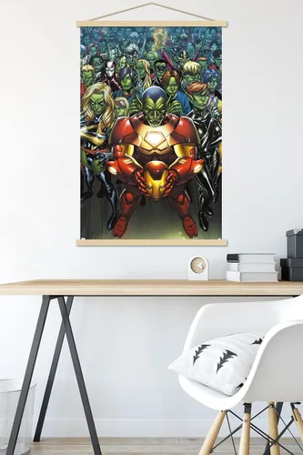 Miniatura 5 de Trends International Marvel Comics Secret Invasion - Póster de pared Avengers: The Initiative #15, 22.37 x 34.00 pulgadas, paquete de impresión