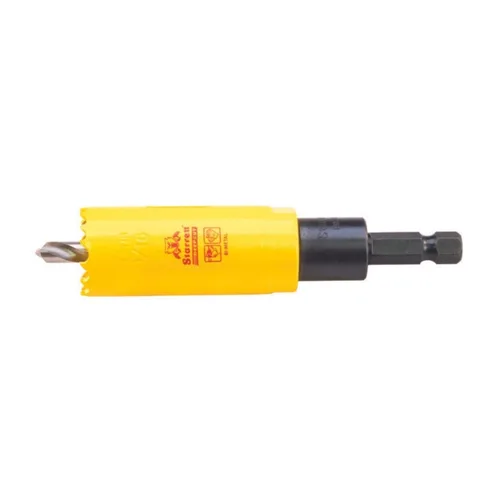 Miniatura 37 de Starrett DCH0136-G - Sierra perforadora bimetálica de corte profundo con dientes HSS resistentes a la abrasión - Ideal para cortar metal, acero