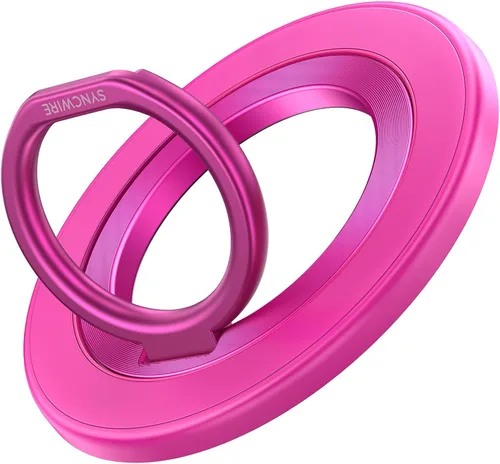 Miniatura 25 de SYNCWIRE Soporte de Anillo Magnético para Teléfono para MagSafe, Soporte de Agarre para Teléfono Celular con Rotación de 360°, Anillo para Dedo