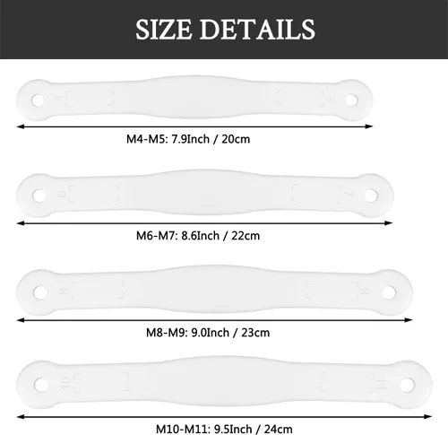 Miniatura 2 de SOPROM Heel Straps with Rivets Replacement Parts for Croc Classic Clogs Kids,Men and Women Shoes