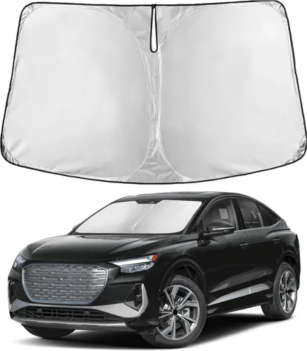 Miniatura 166 de Econour Parasol para parabrisas compatible con Honda Civic 2016-2021, protector de parasol plegable para ventana, bloquea los rayos UV y mantiene tu